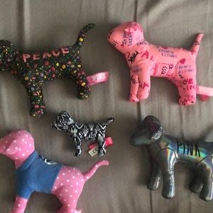 Set of Collectors PINK Dogs